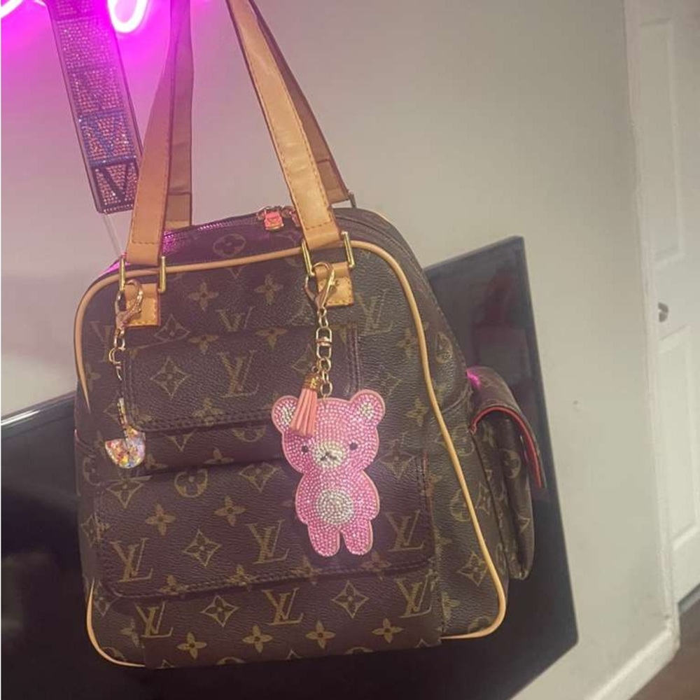 Luxury Brown Monogram Backpack